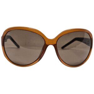 Kenneth Cole KC6021 Oversized Sunglasses Amber Brown Gradient 64-15-125